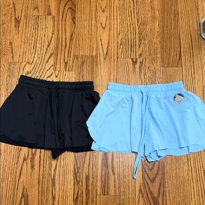 Girls Active Shorts Set of 2